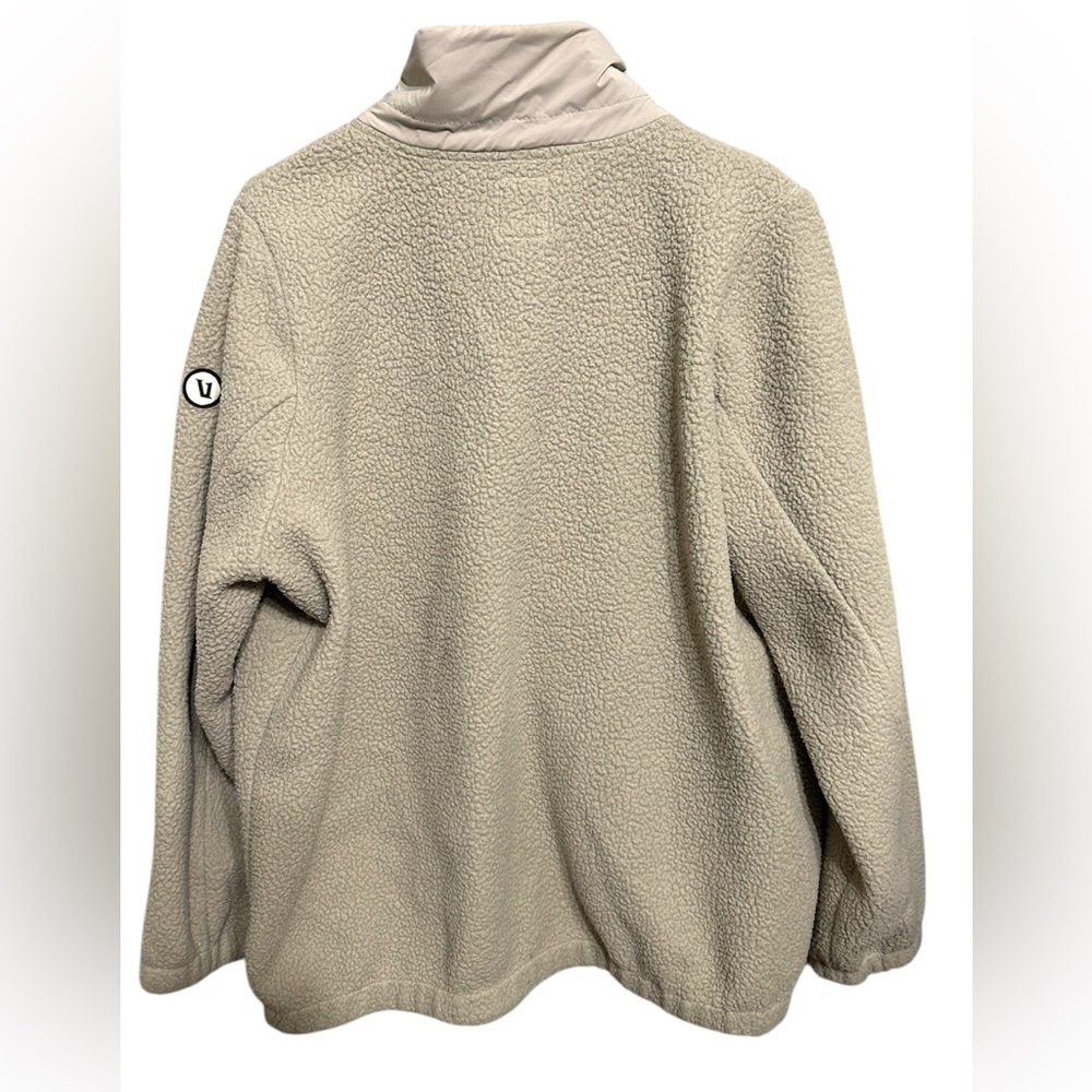 Vuori Plush Sherpa Utility Jacket - Light Taupe/crean - Picture 6 of 8